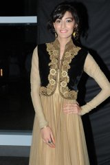 Erika at Galipatam Audio Launch